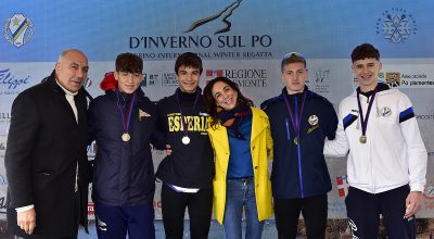 Baldesio in festa alla D’Inverno sul Po di Torino con 4 ori e 2 bronzi